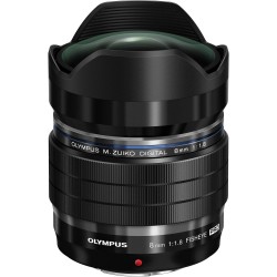 Объектив Olympus M.ZUIKO DIGITAL ED 8mm F1.8 Fisheye PRO (Black)